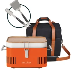 Clearance Cube Holzkohlegrill, tragbar, Pro-Set Grills & Pizzaöfen