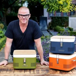 Online Cube Holzkohlegrill, tragbar, inkl. Transporttasche Grills & Pizzaöfen