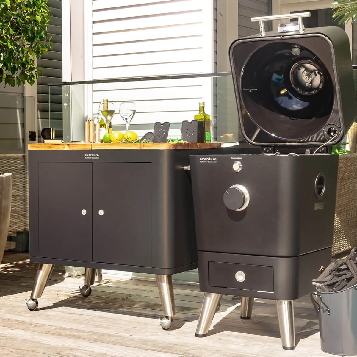 Clearance Mobile Outdoor Küche Grills & Pizzaöfen