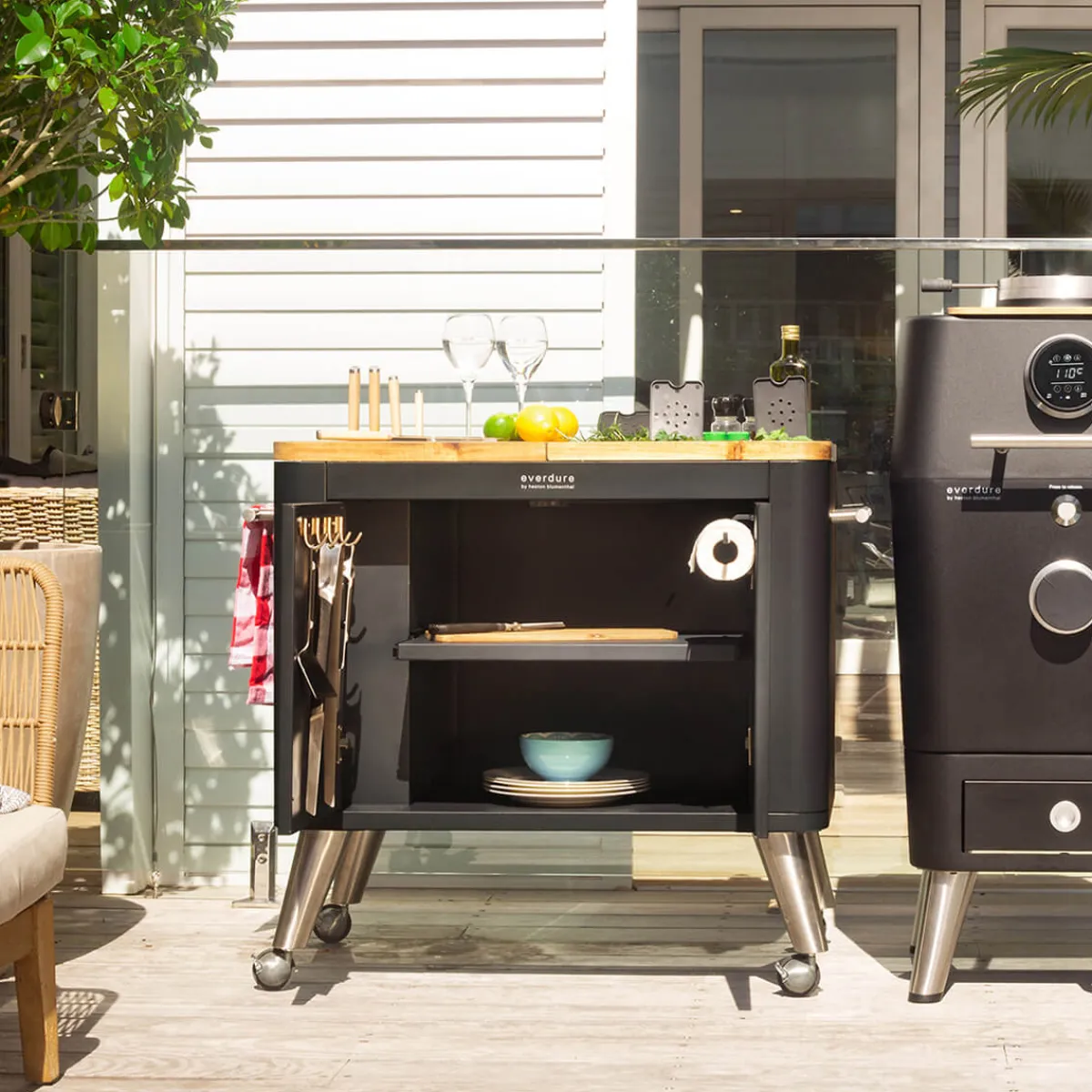 Clearance Mobile Outdoor Küche Grills & Pizzaöfen