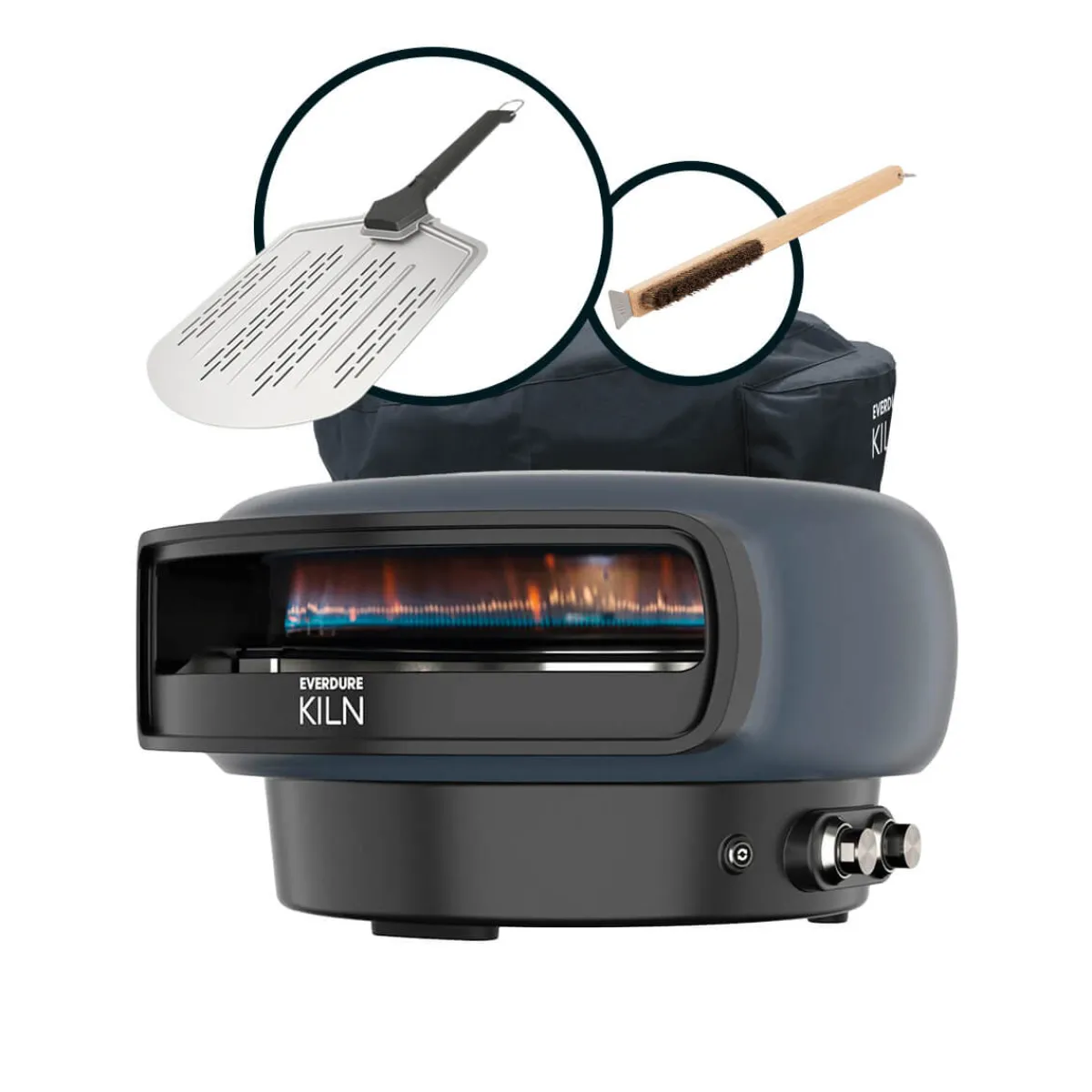 New KILN Pizzaofen, 2 Brenner, rotierend, Pro-Set Grills & Pizzaöfen