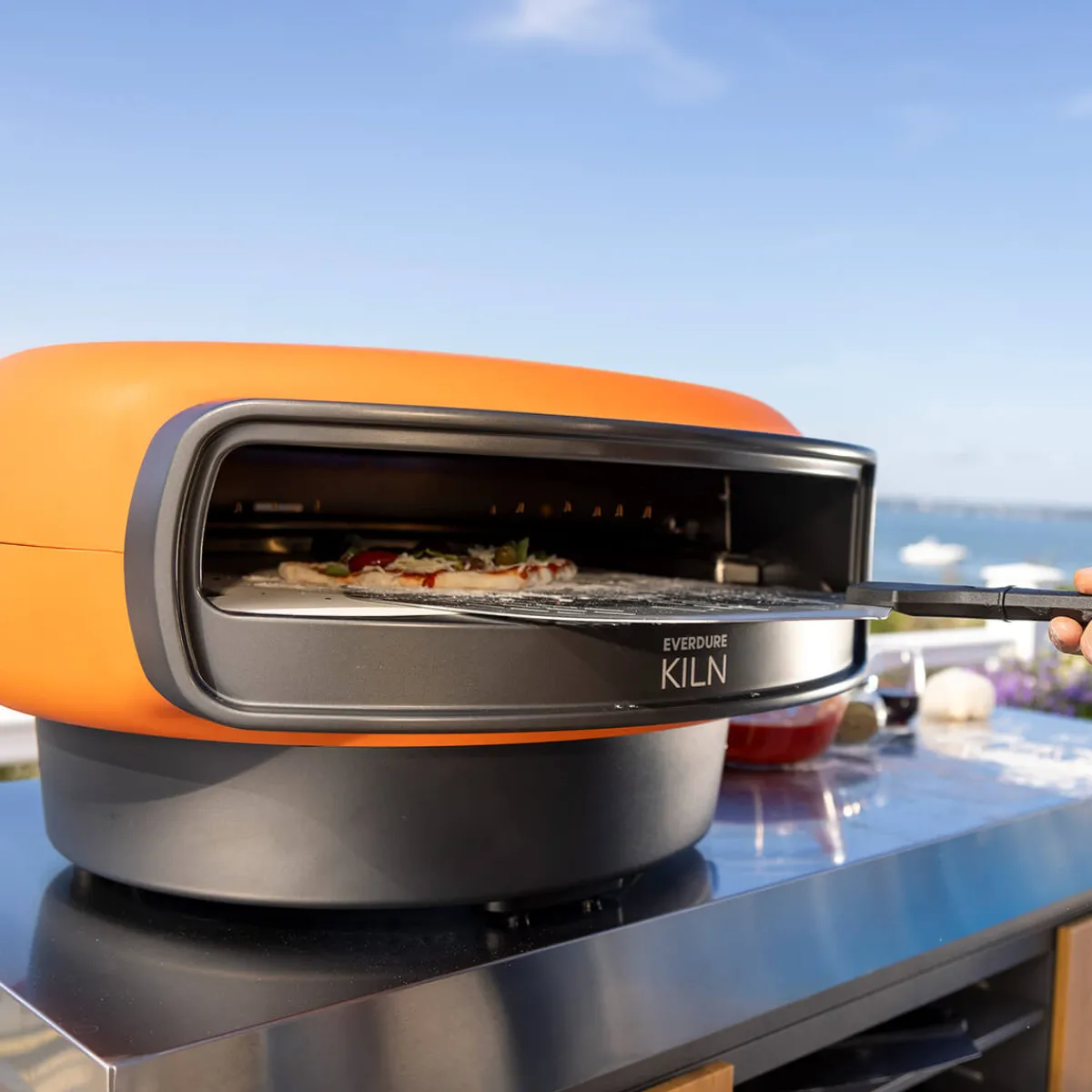 New KILN Pizzaofen, 2 Brenner, rotierend, Pro-Set Grills & Pizzaöfen