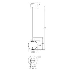 Hot Ariel LED Pendelleuchte Essbereiche|Pendelleuchten