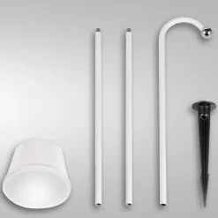 Armanda LED Akkuleuchten-Set mit Erdspieß Terrassen|Grünflächen