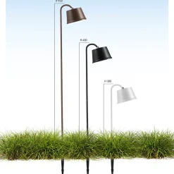 Armanda LED Akkuleuchten-Set mit Erdspieß Terrassen|Grünflächen