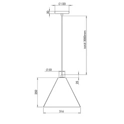 Sale Cone Pendelleuchte Gastronomie|Küche