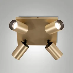 New Flores Deckenstrahler, 4-flg. Strahler & Spots|Deckenleuchten