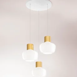 Best Kino LED Pendelleuchte, 3-flg., mit Rondell Essbereiche|Pendelleuchten