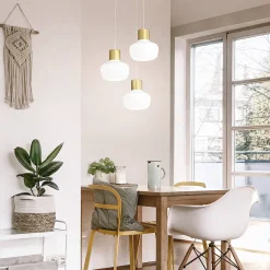 Best Kino LED Pendelleuchte, 3-flg., mit Rondell Essbereiche|Pendelleuchten