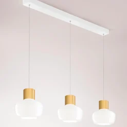 Hot Kino LED Pendelleuchte, 3-flg. Essbereiche|Pendelleuchten