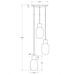 New Lapo LED Pendelleuchte Küche|Essbereiche