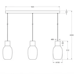 New Lapo LED Pendelleuchte Küche|Essbereiche