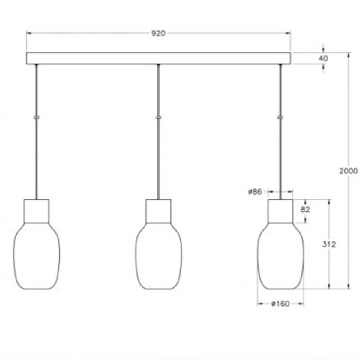 New Lapo LED Pendelleuchte Küche|Essbereiche