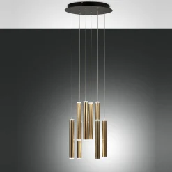 New Prado LED Pendelleuchte, 8-flg., mit Rondell Pendelleuchten|Wohnzimmer