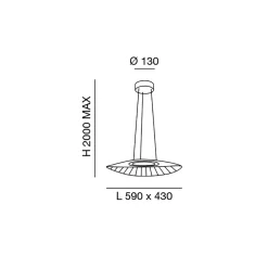 Hot Vela LED Pendelleuchte Wohnzimmer|Pendelleuchten