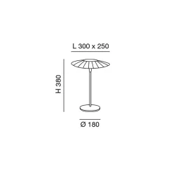 New Vela LED Tischleuchte Wohnzimmer|Schlafzimmer