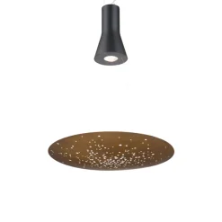 Outlet Lens Pendelleuchte, 1-flg., Ø: 60 cm Flur|Pendelleuchten