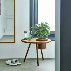 Online Bakkes Beistelltisch mit Blumentopf Gartenmöbel|Möbel