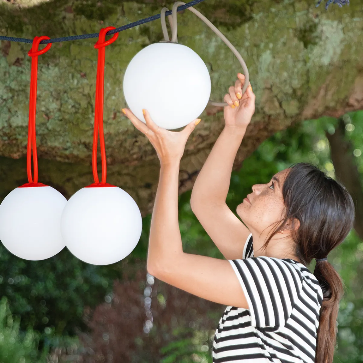 Outlet Bolleke LED Akku-Pendelleuchte Kinder Terrassen|Dekorative Leuchten