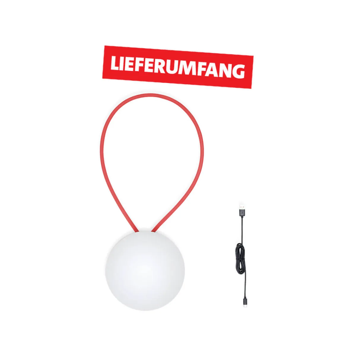 Outlet Bolleke LED Akku-Pendelleuchte Kinder Terrassen|Dekorative Leuchten