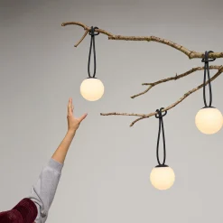 Bolleke Mini LED Akku-Pendelleuchte, 3er-Set Terrassen|Dekorative Leuchten