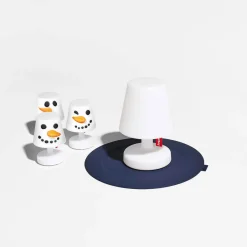 Discount Edison the Mini LED Akkuleuchte, 3er-Set, mit X-mas Mini Cappie Set Snowmen Weihnachtsbeleuchtung|Dekorative Leuchten