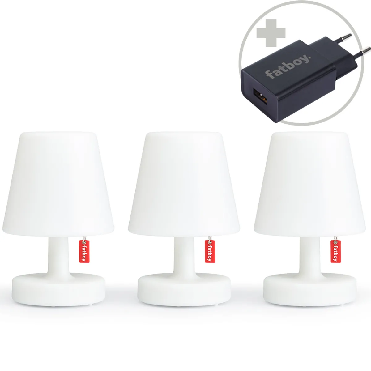 Outlet Edison the Mini LED Akkuleuchte, 3er-Set, inkl. USB-Adapter Dekorative Leuchten|Akkuleuchten