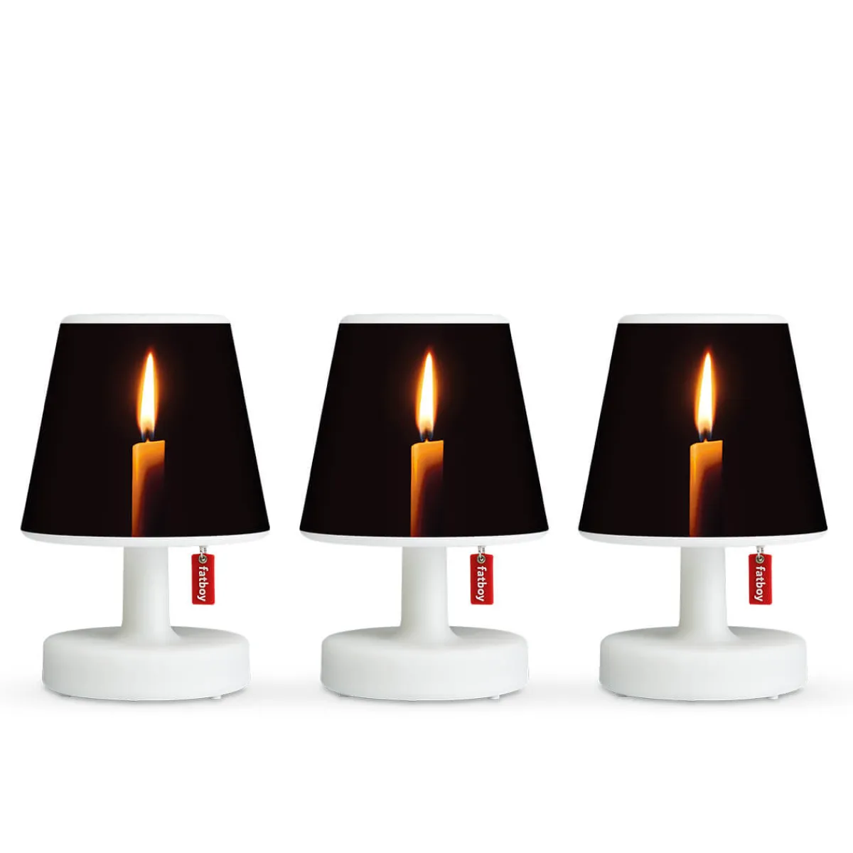 Hot Edison the Mini LED Akkuleuchte, 3er-Set, mit Mini Cappie Set Candle Light Weihnachtsbeleuchtung|Terrassen