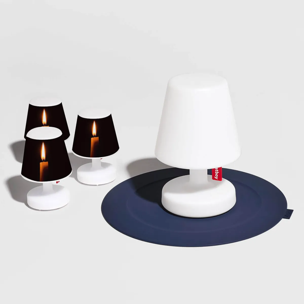 Hot Edison the Mini LED Akkuleuchte, 3er-Set, mit Mini Cappie Set Candle Light Weihnachtsbeleuchtung|Terrassen