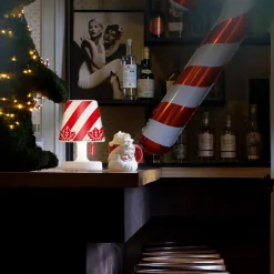 Online Edison the Petit LED Akkuleuchte mit X-mas Cooper Cappie Stripemas Weihnachtsbeleuchtung|Akkuleuchten