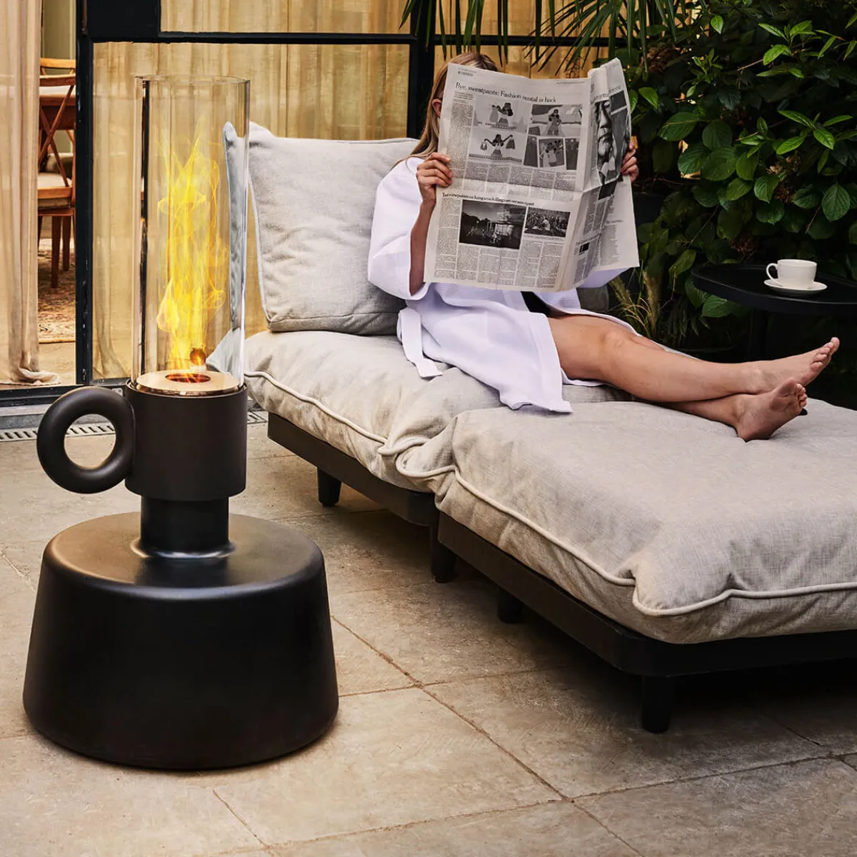 Clearance Flamtastique Outdoor Öllampe Kamin|Feuerkörbe & Feuerschalen