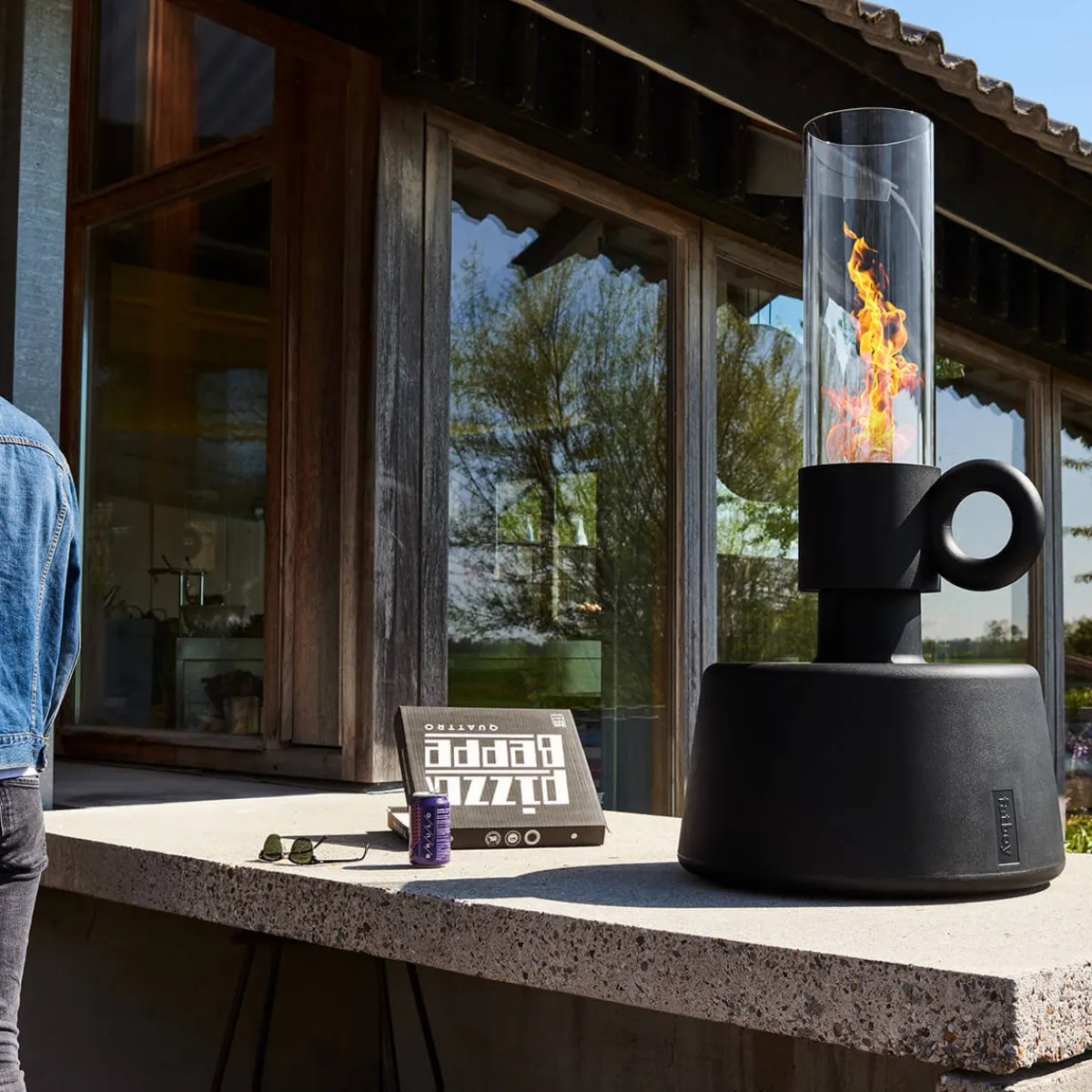 Clearance Flamtastique Outdoor Öllampe Kamin|Feuerkörbe & Feuerschalen