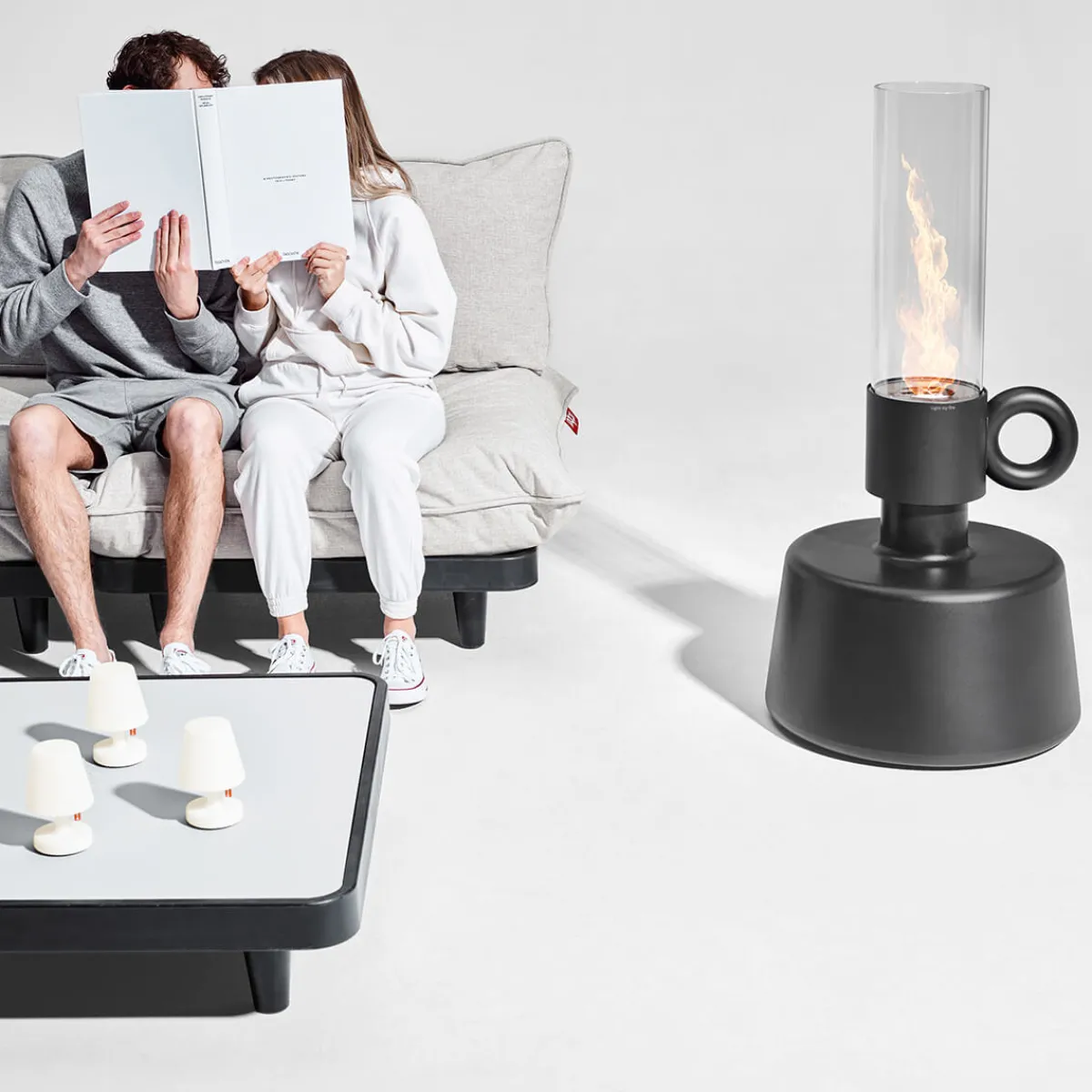 Clearance Flamtastique Outdoor Öllampe Kamin|Feuerkörbe & Feuerschalen