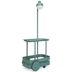 Outlet Jolly Trolley LED Akkuleuchte & Bar-Trolley Aufbewahrung|Gartenmöbel
