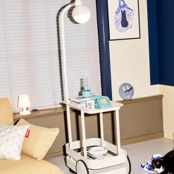 Outlet Jolly Trolley LED Akkuleuchte & Bar-Trolley Aufbewahrung|Gartenmöbel