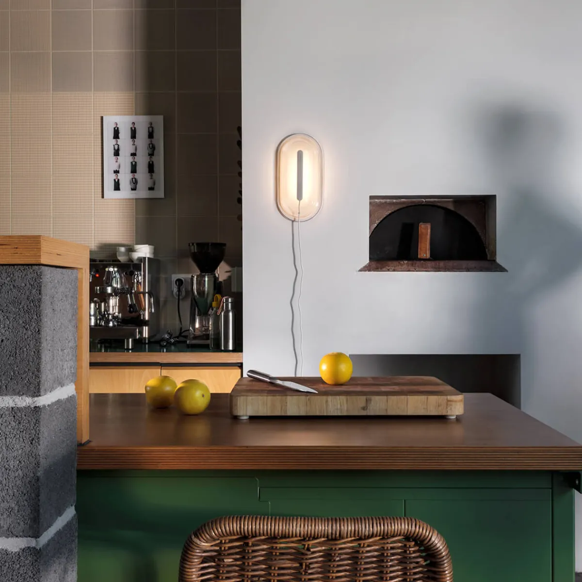 Online Led's Strip LED Wandleuchte mit Kabel Hotellerie|Wohnzimmer