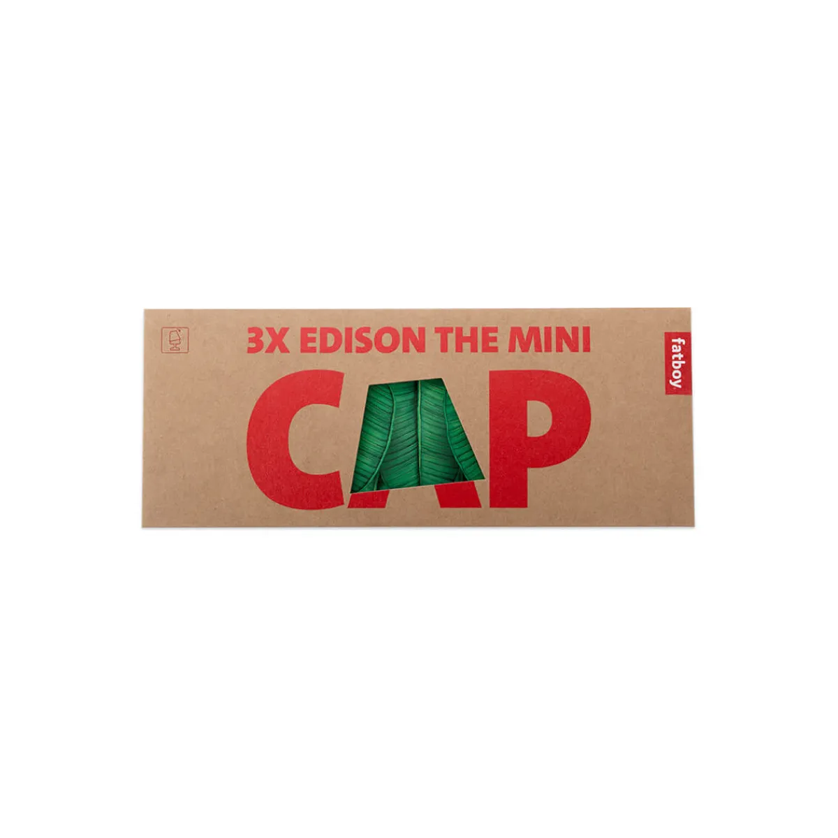 Hot Mini Cappie Be Leaf, 3er-Set, für Edison the Mini Leuchtenzubehör|Lampenschirme
