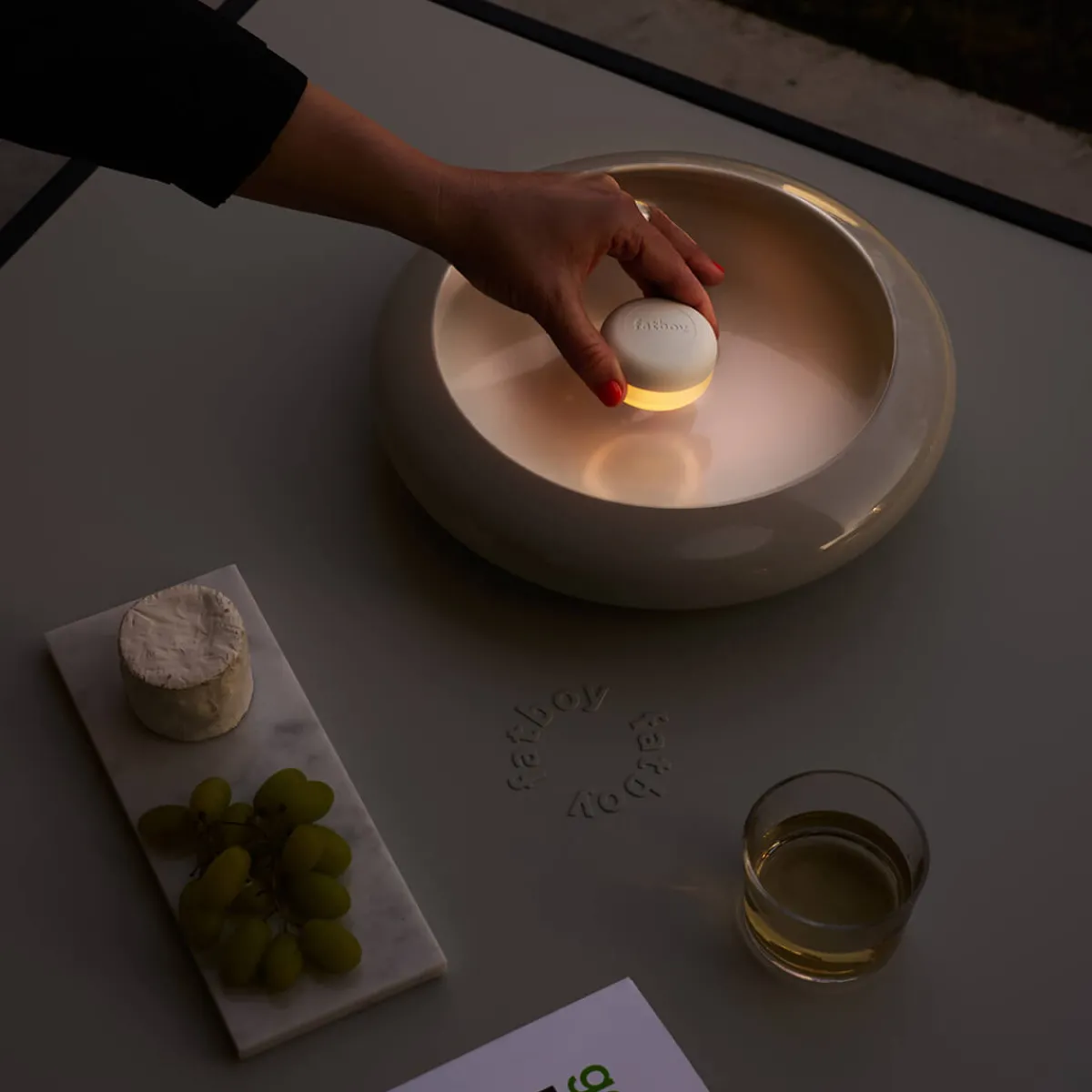 Clearance Oloha Medium LED Akkuleuchte & Schale Gadgets & Technik|Aufbewahrung