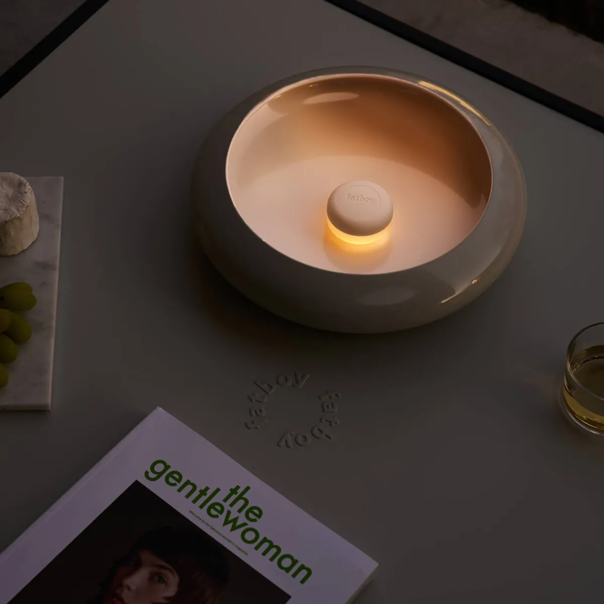 Clearance Oloha Medium LED Akkuleuchte & Schale Gadgets & Technik|Aufbewahrung