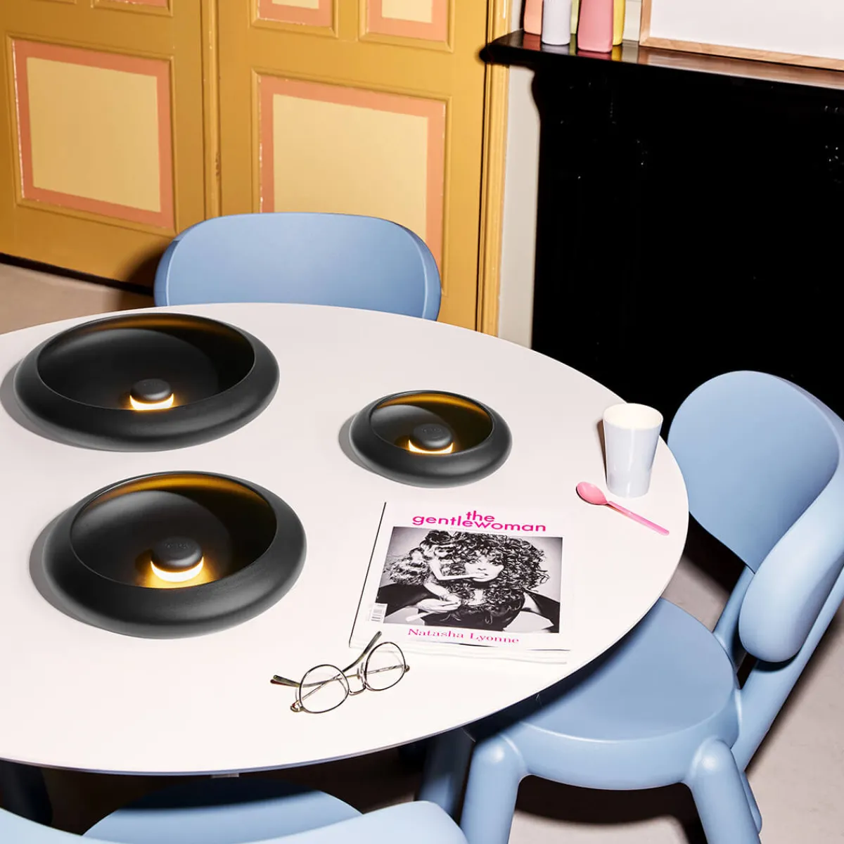 Clearance Oloha Medium LED Akkuleuchte & Schale Gadgets & Technik|Aufbewahrung