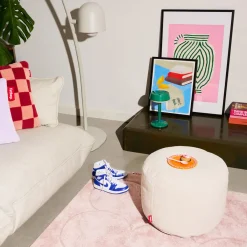 Sale Recycled Point Cord Hocker Möbel|Schlafzimmer