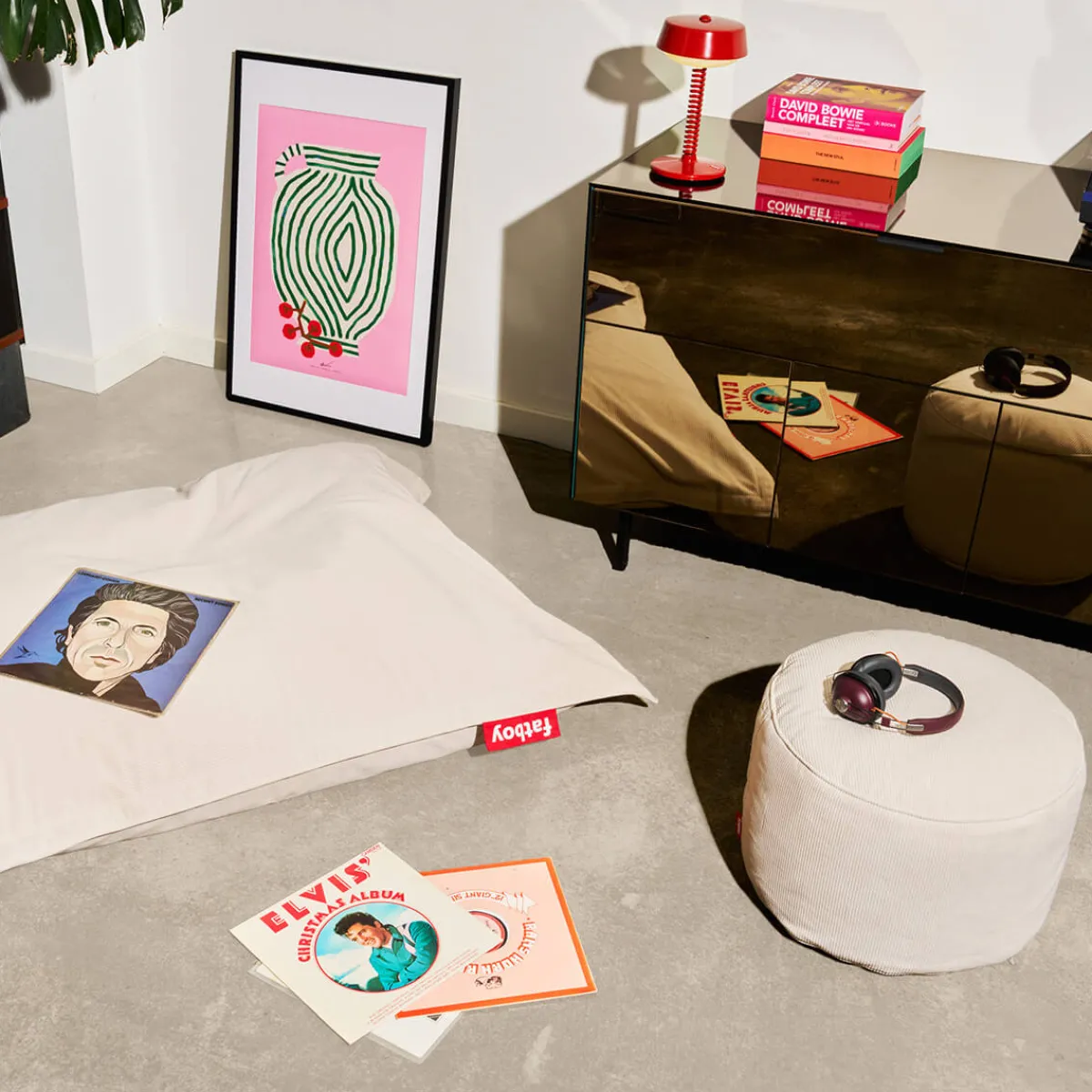 Sale Recycled Point Cord Hocker Möbel|Schlafzimmer