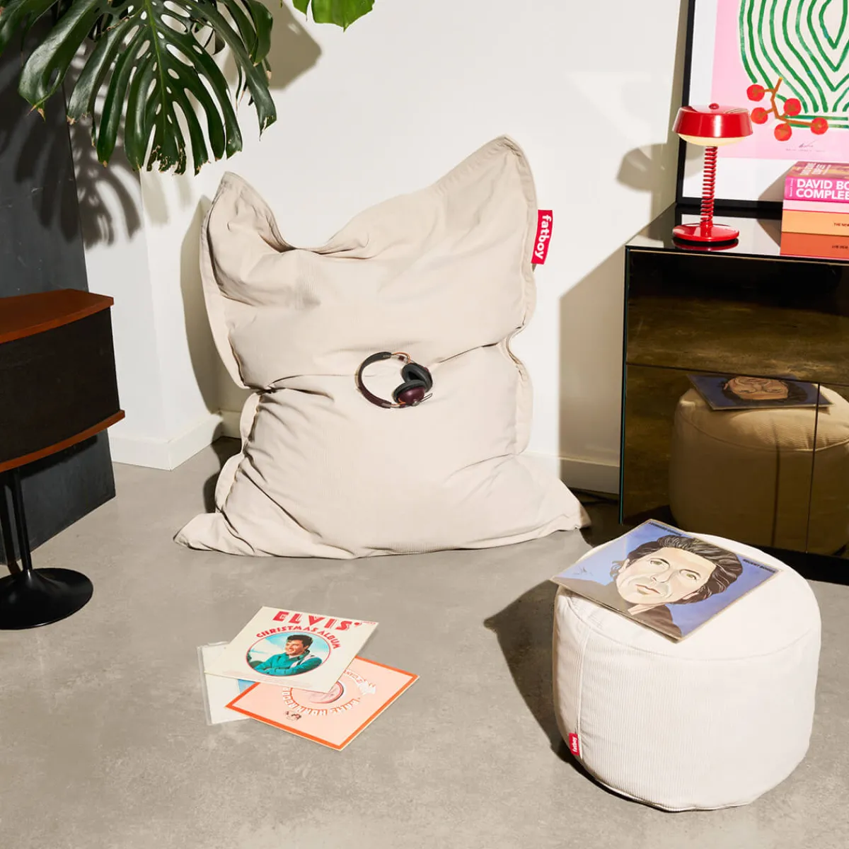 Sale Recycled Point Cord Hocker Möbel|Schlafzimmer