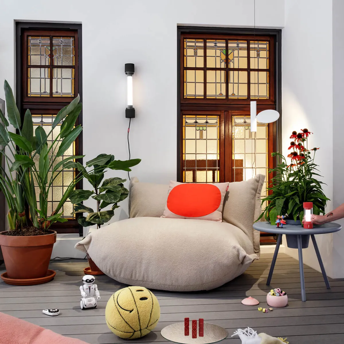 Outlet Tjoep Small LED Wand- / Pendelleuchte Wohnzimmer|Flur