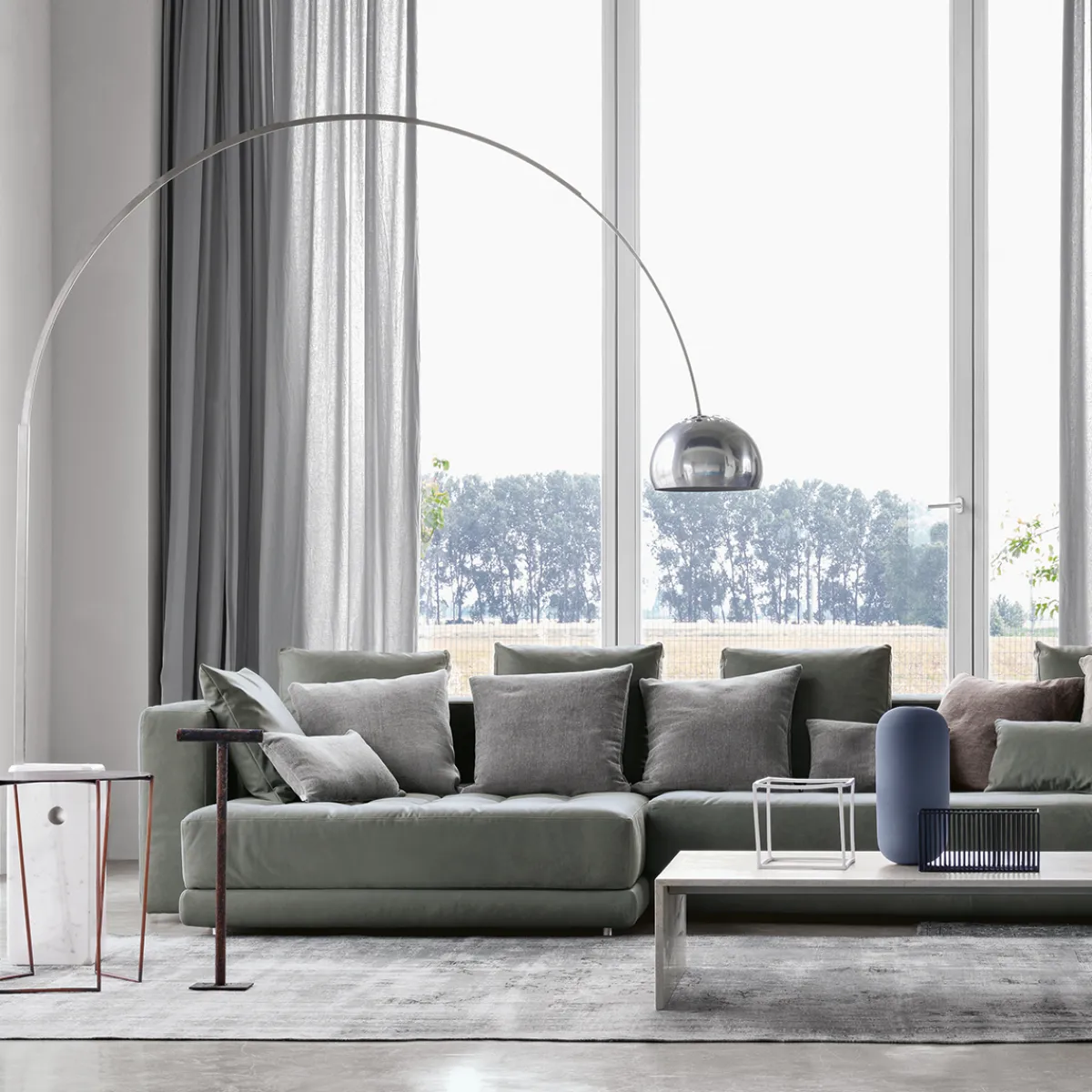 Best Arco Bogenleuchte Hotellerie|Wohnzimmer