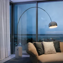 Best Arco Bogenleuchte Hotellerie|Wohnzimmer