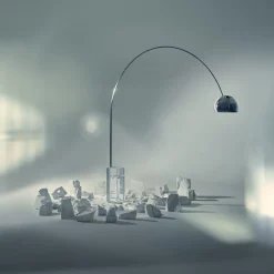 Outlet Arco K 2022 Limited Edition Bogenleuchte Hotellerie|Essbereiche