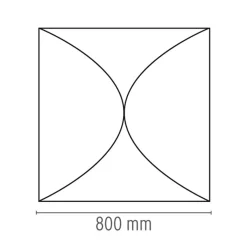 New Ariette Wand- / Deckenleuchte Wohnzimmer|Flur
