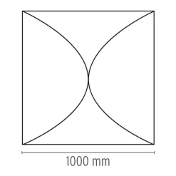 New Ariette Wand- / Deckenleuchte Wohnzimmer|Flur