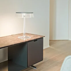 Bon Jour Tischleuchte, Chrom matt Tischleuchten|Schlafzimmer